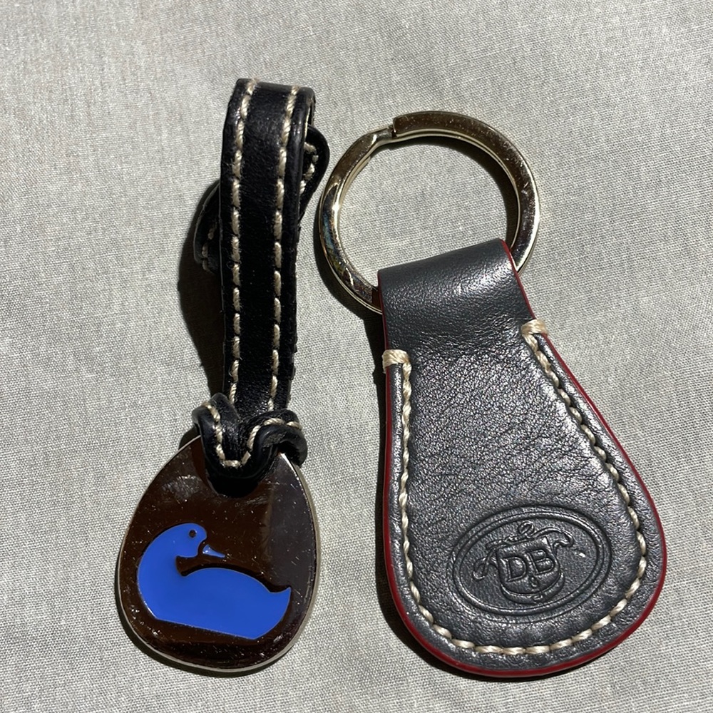 Dooney & Burke key ring and purse attachment